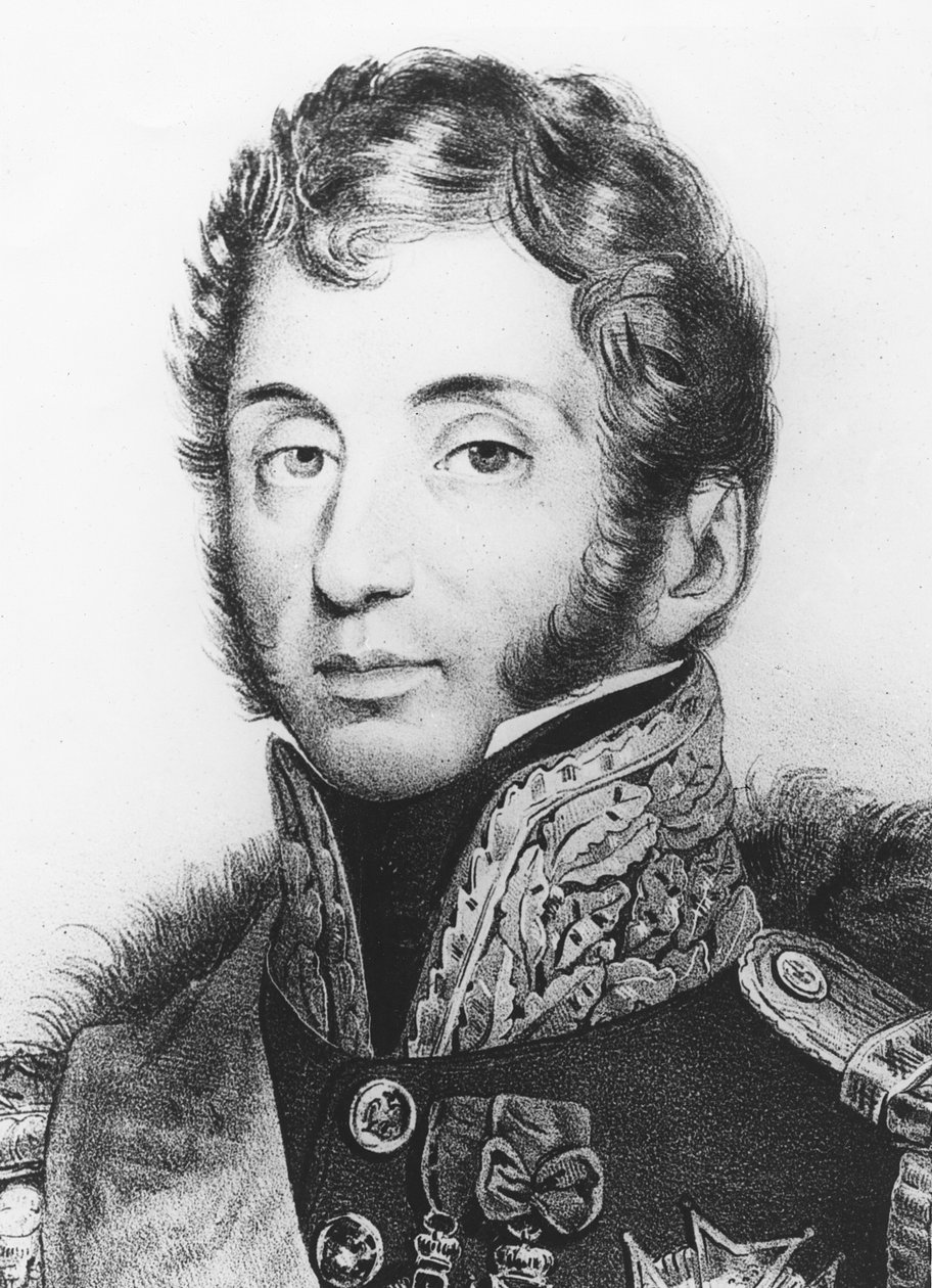 Maximilien Lamarque (litho) av French School