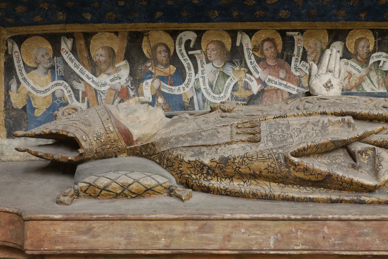 Monument til Adrien de Henencourt, detalj av French School