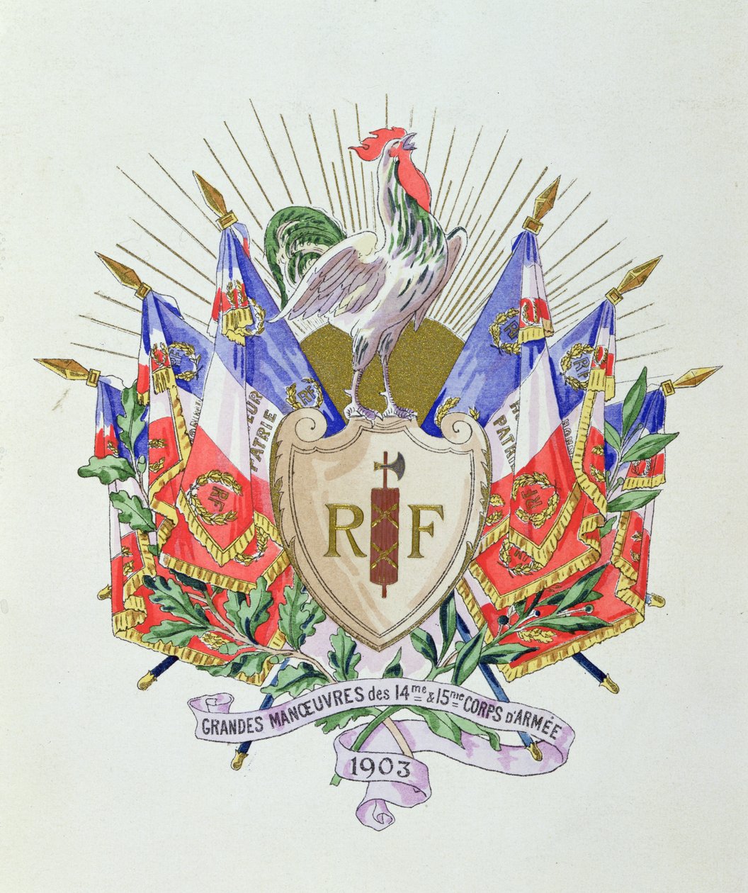 Nasjonalsymbolet for den franske republikken, 1903 av French School