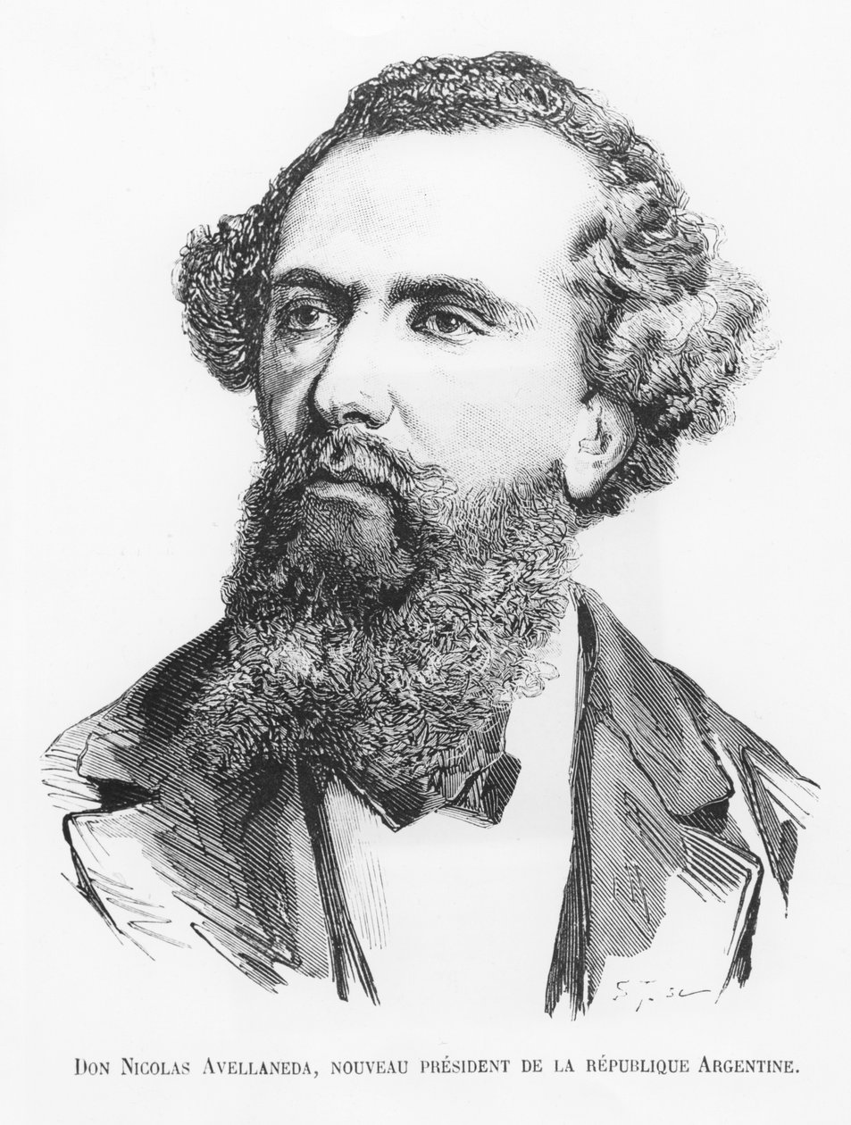 Nicolas Avellaneda av French School
