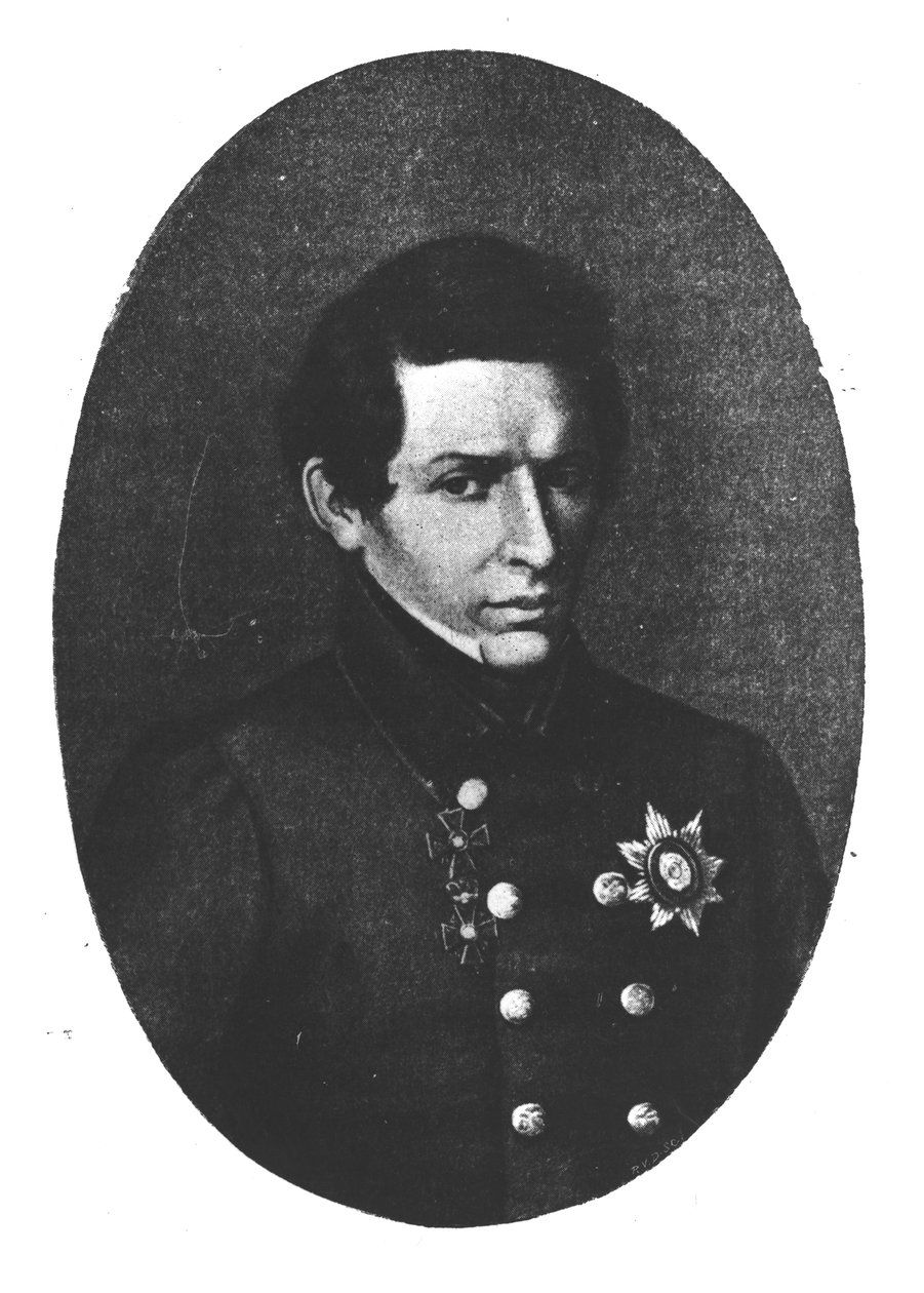 Nicholas Lobachevsky (1792-1856) av French School