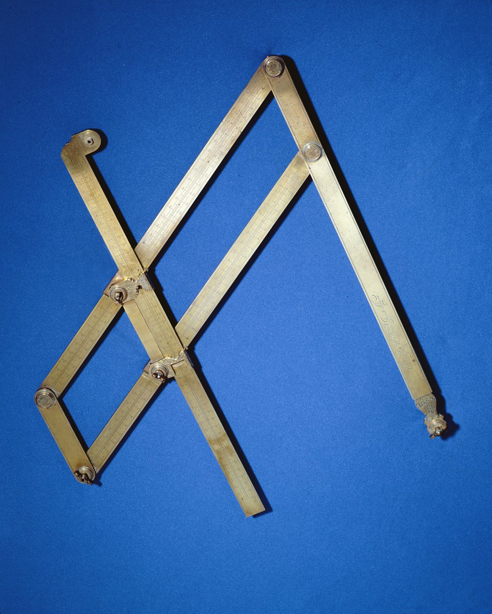 Pantograf, fransk, 1700-tallet (messing) av French School