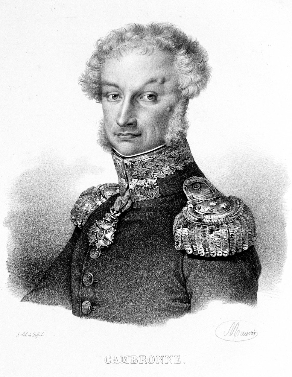 Pierre, Viscount Cambronne, fransk general (1770-1842). av French School