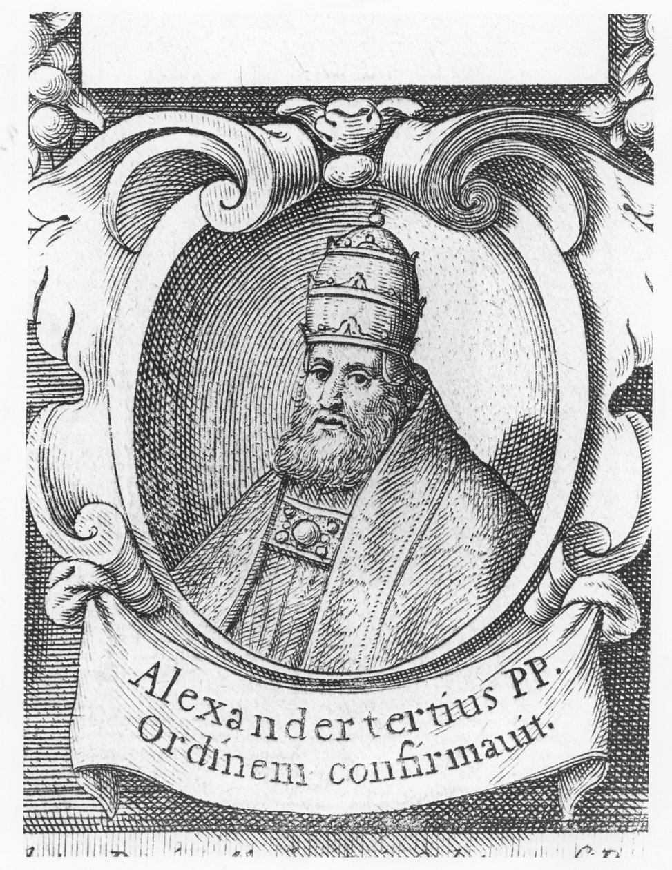 Pave Alexander III (gravering) av French School