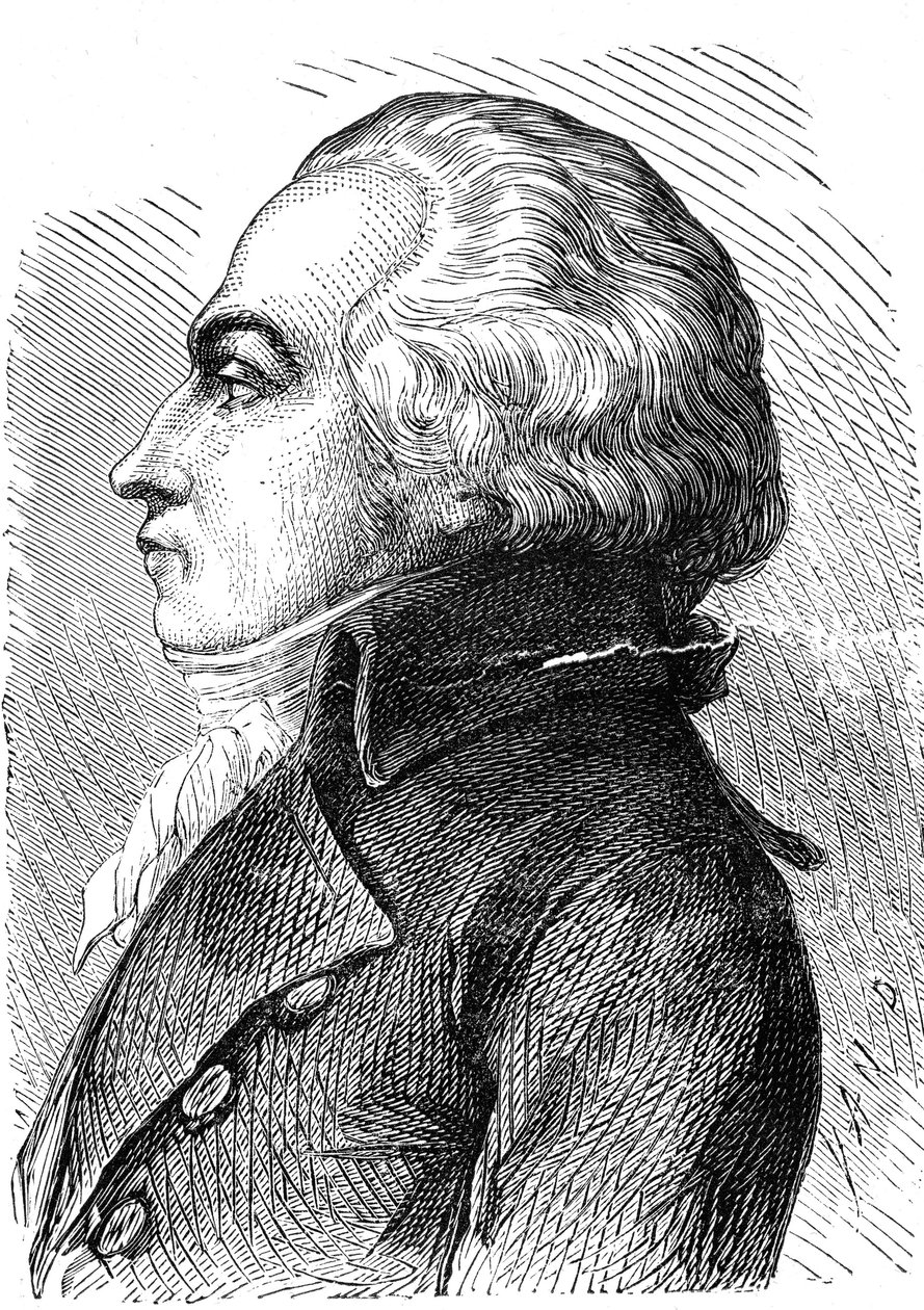 Portrett av Jacques Constantion Perrier av French School
