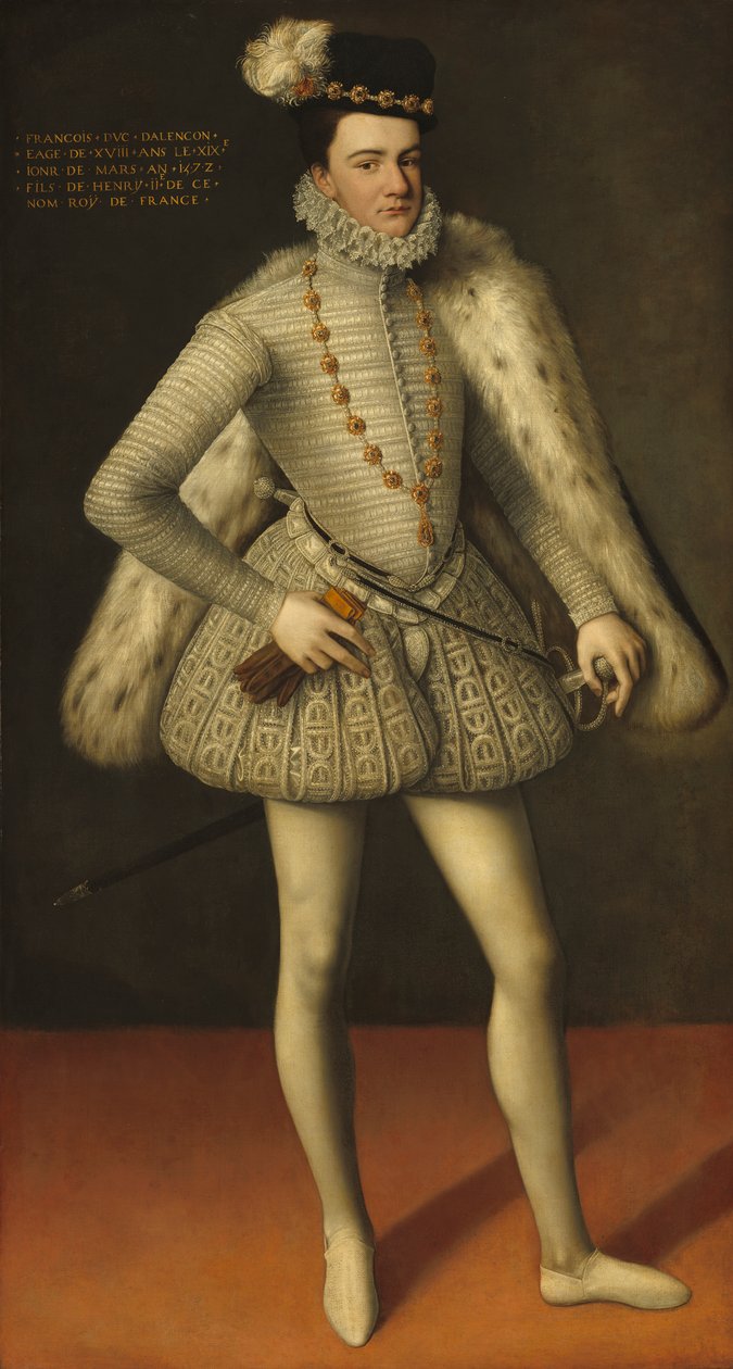 Prins Hercule-Francois, hertug av Alencon, 1572 av French School