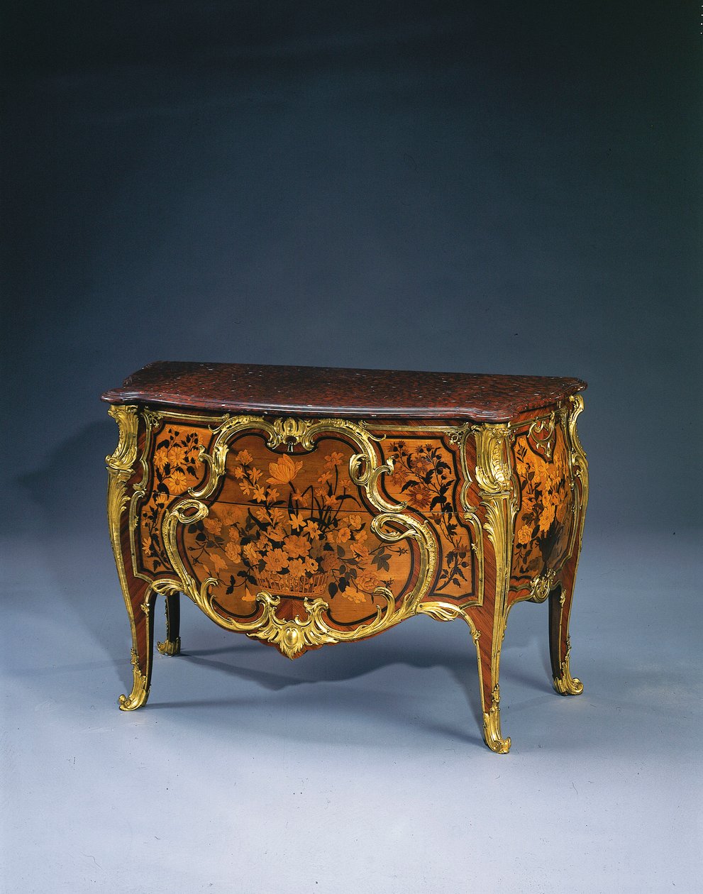 Royal Louis XV commode, ca. 1757 av French School