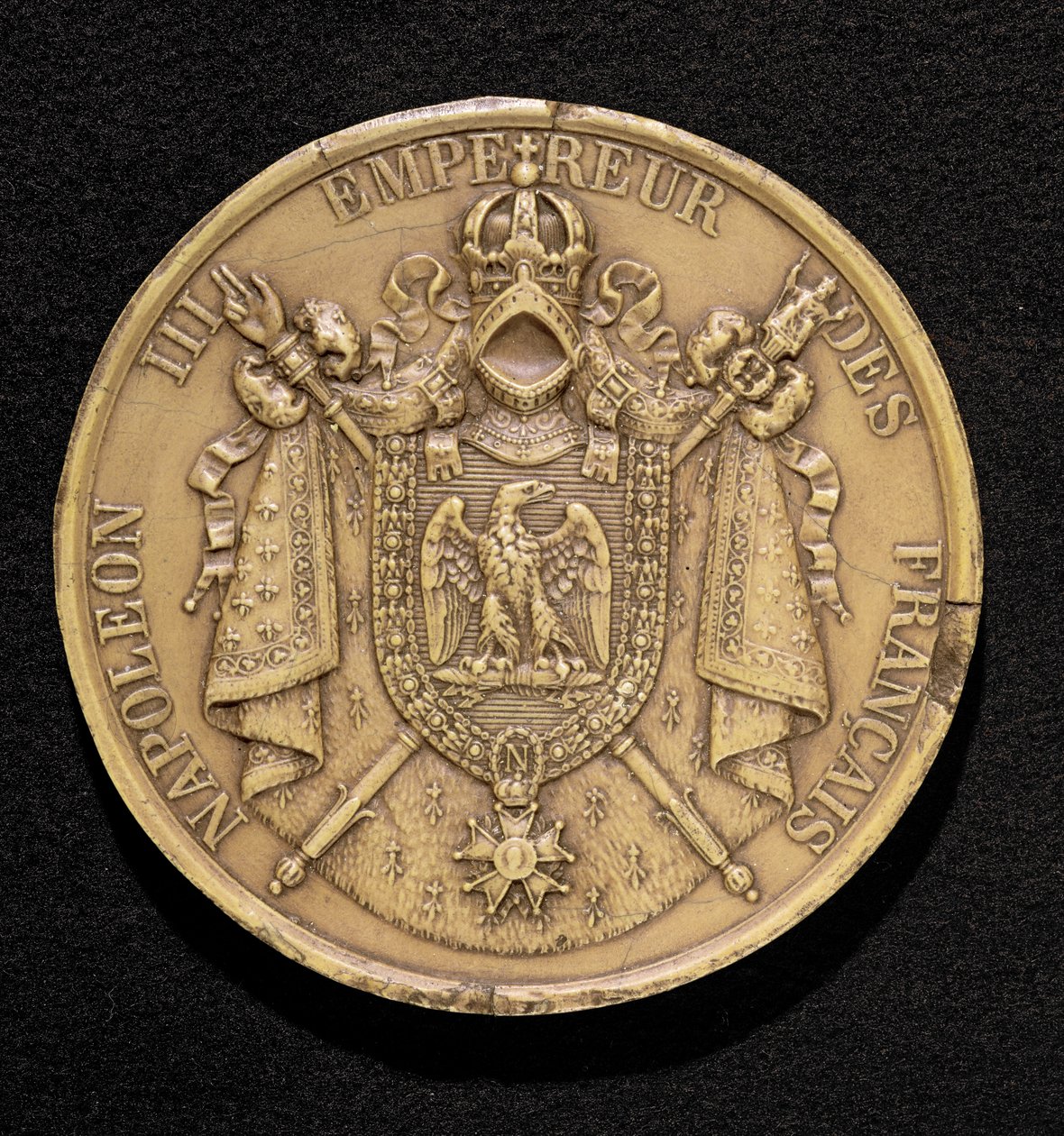 Segl av Napoleon III (1808-73) 1852 av French School
