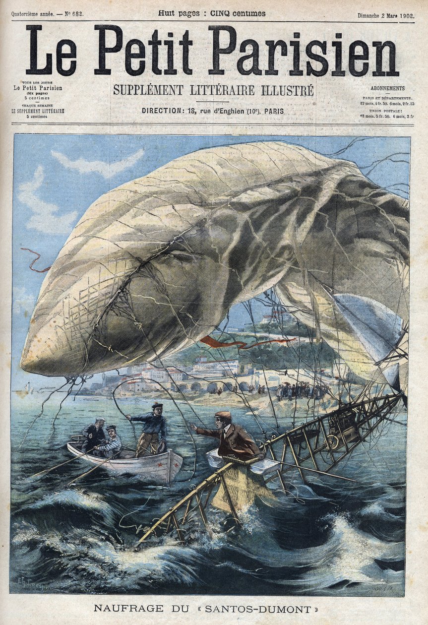 Sinking of Alberto Santos Dumont (Santos-Dumont av French School