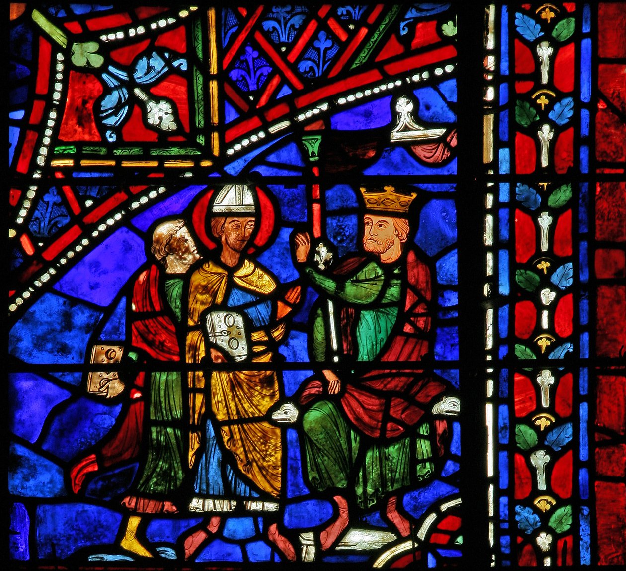 St. Apollinaire: foran en dommer (w36) av French School