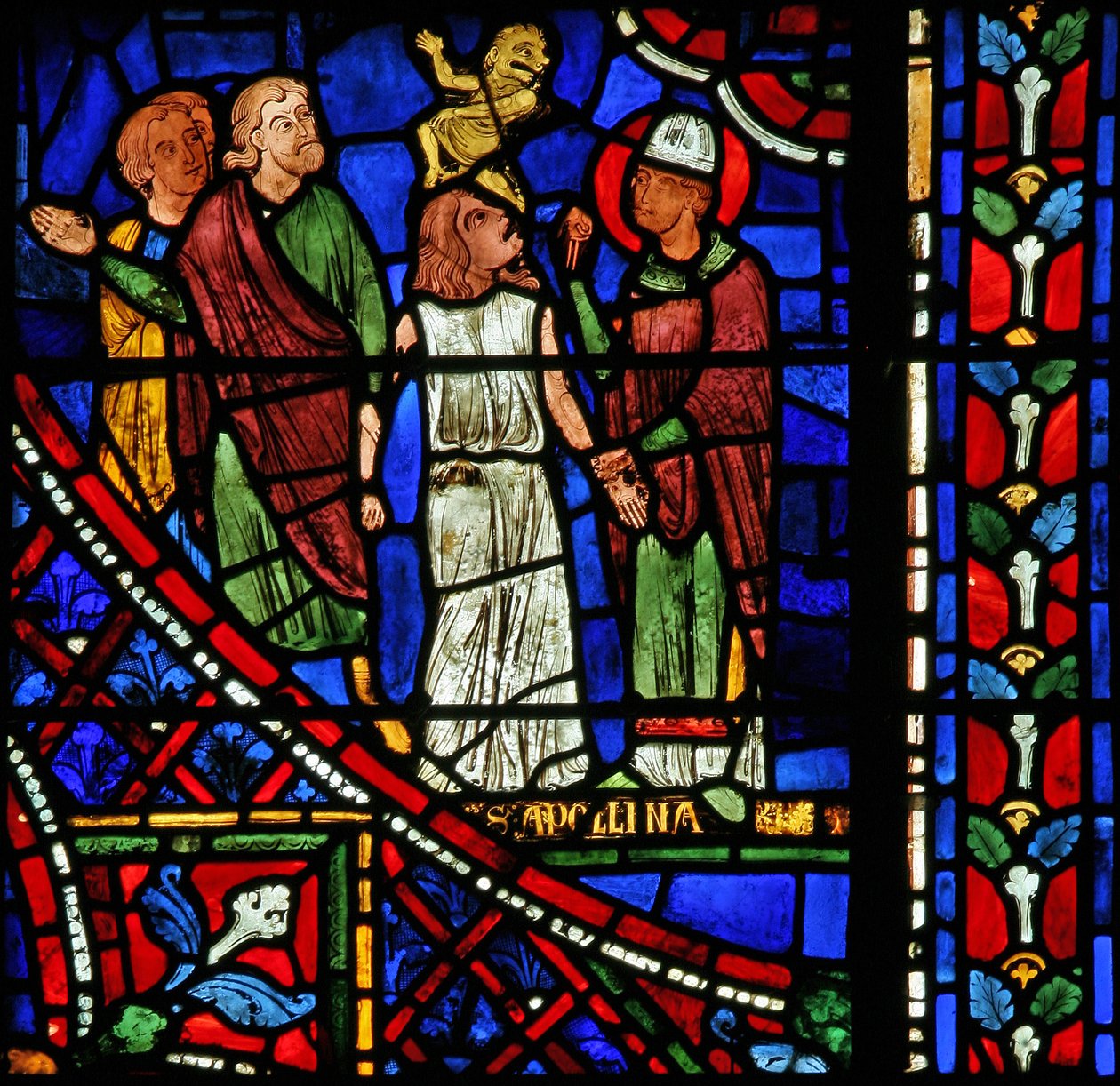 St. Apollinaire: eksoriserer en besatt (w36) av French School