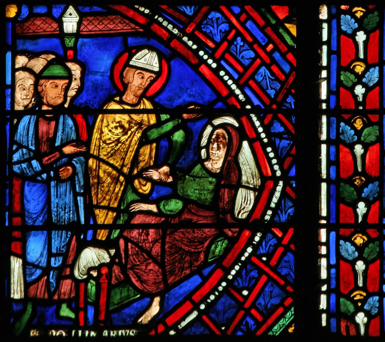 St. Apollinaire: helbreder tribunes kone (w36) av French School