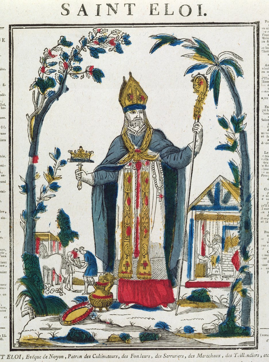 St. Eloi (ca. 588–660) av French School