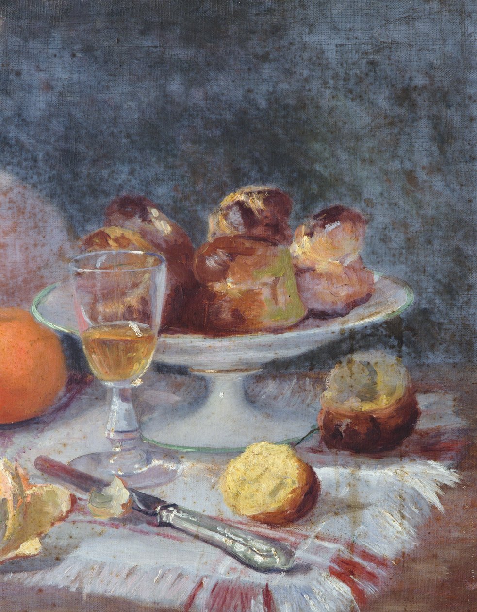 Ettermiddagsmaten med briocher av French School