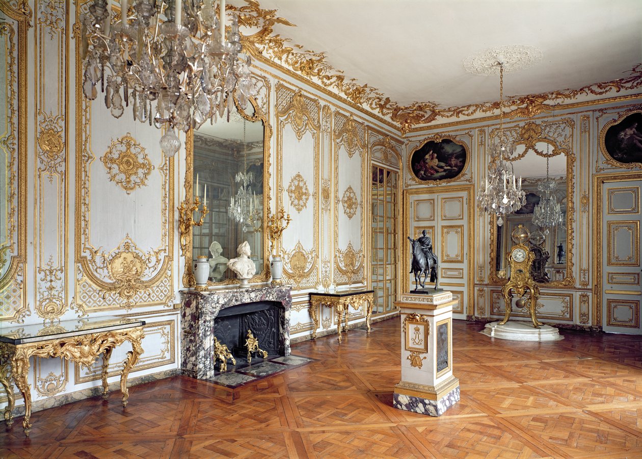 The Cabinet de la Pendule (klokkerom) av French School