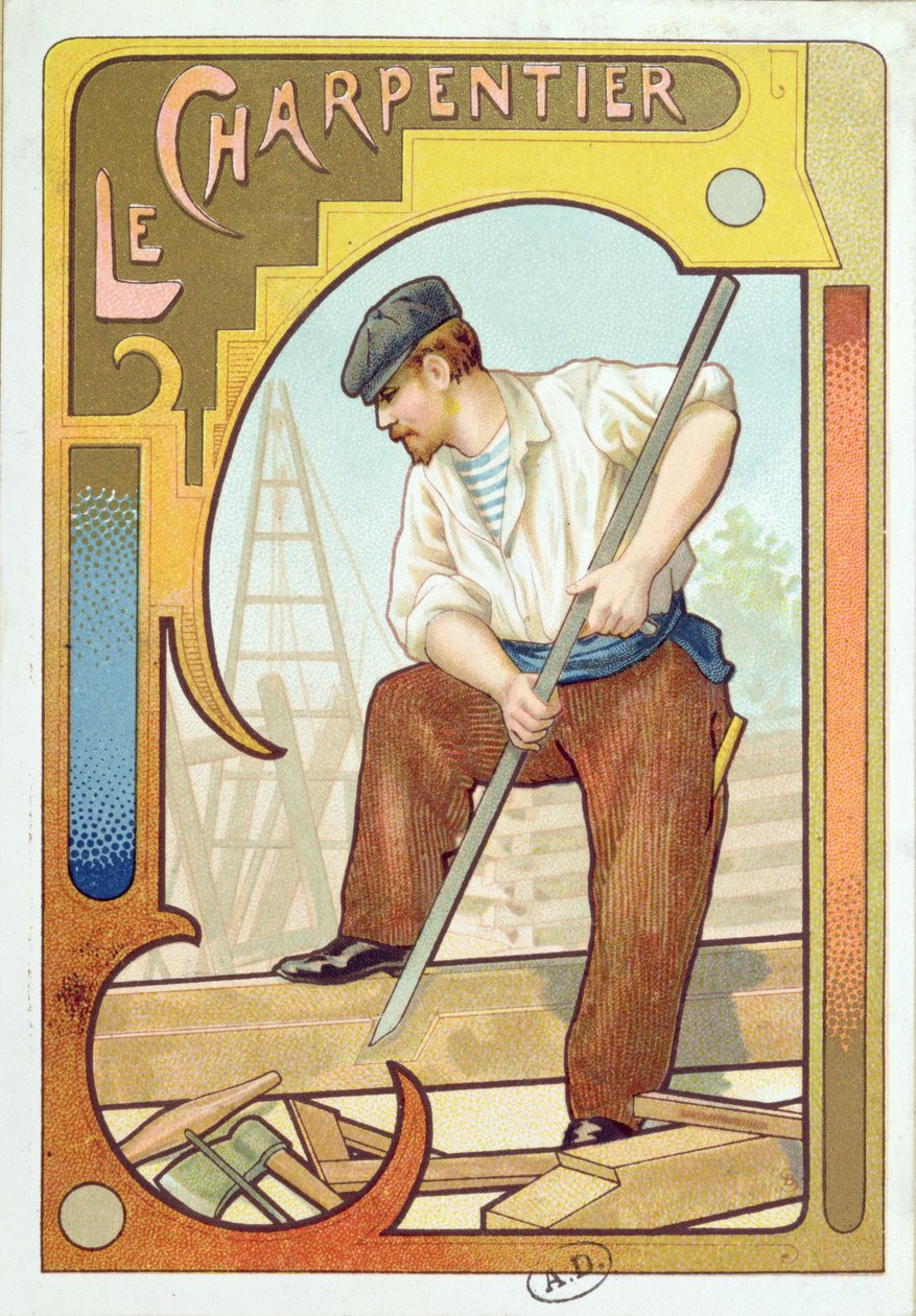 Snekkeren, ca. 1899 av French School