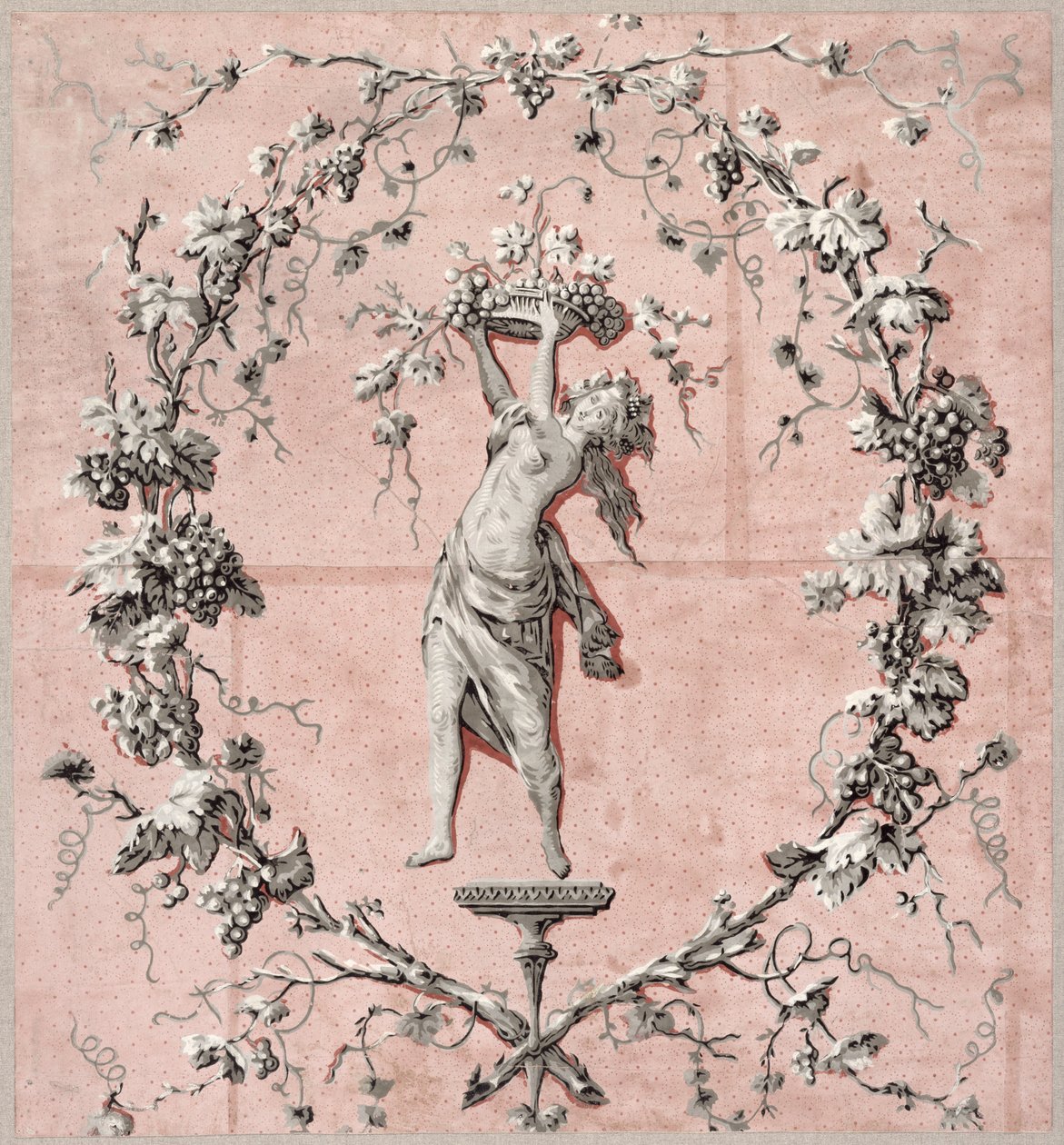 The Four Seasons: Autumn, ca. 1785 (tapet) av French School