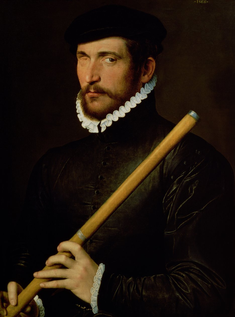 Den enøyde fløytisten, 1566 av French School