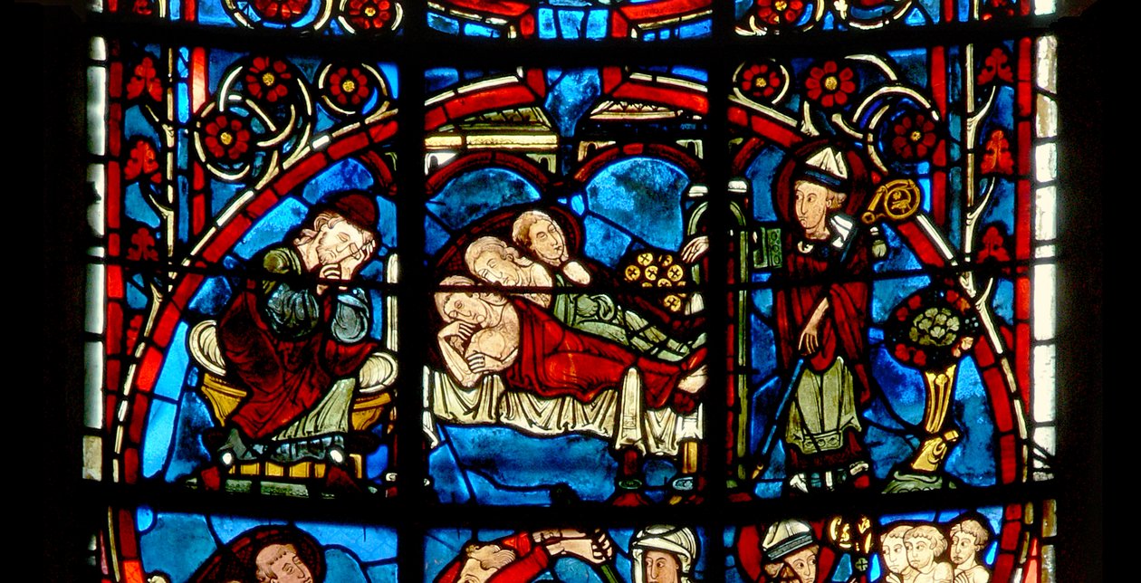 St. Nicholas-vinduet av French School