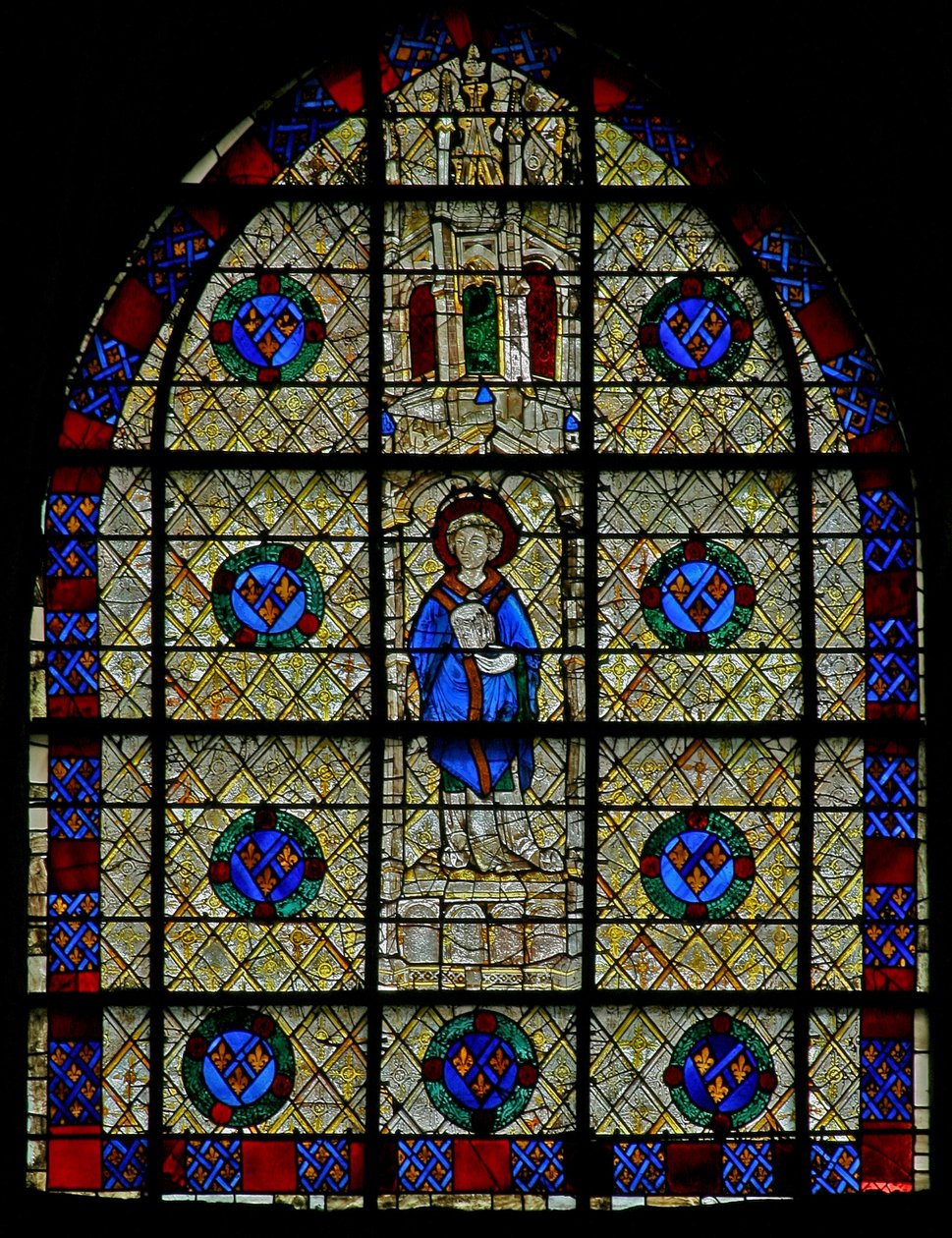 St Piat-vinduet (w6) av French School