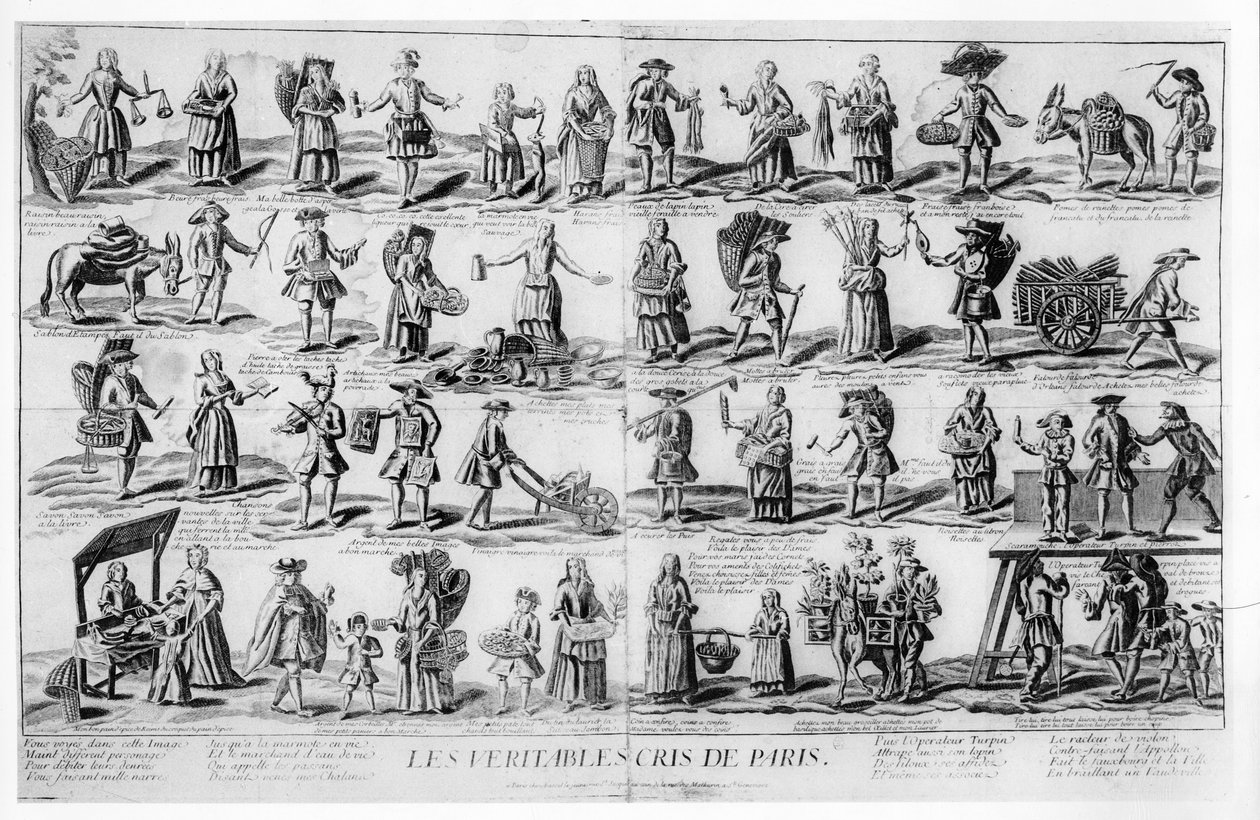 Gateropene i Paris av French School