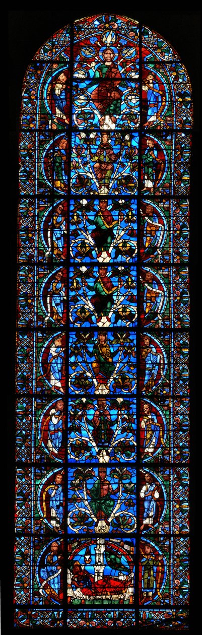 The Tree of Jesse, ca.1150 av French School