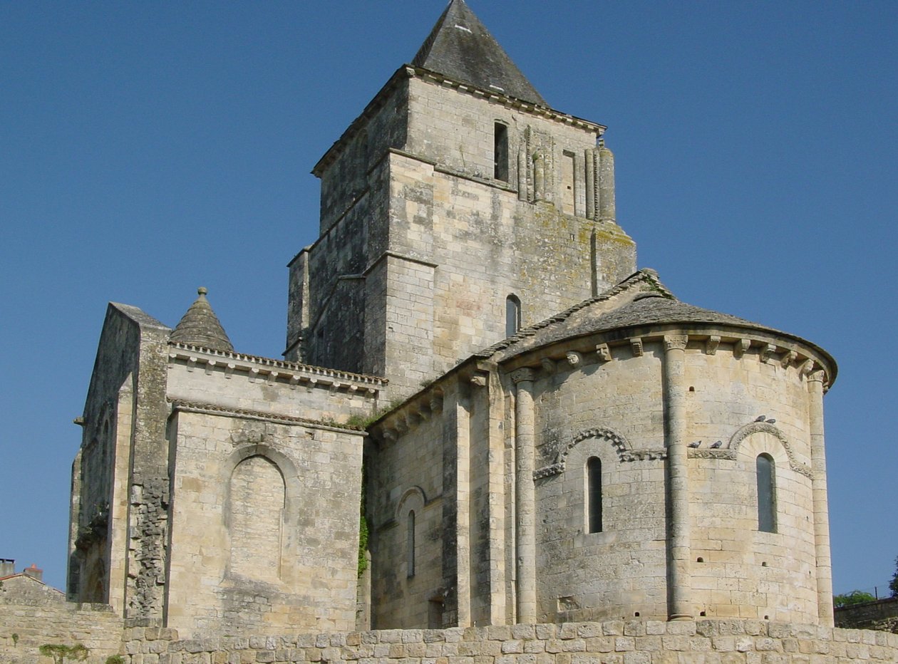 Utsikt over St. Peter-kirken av French School