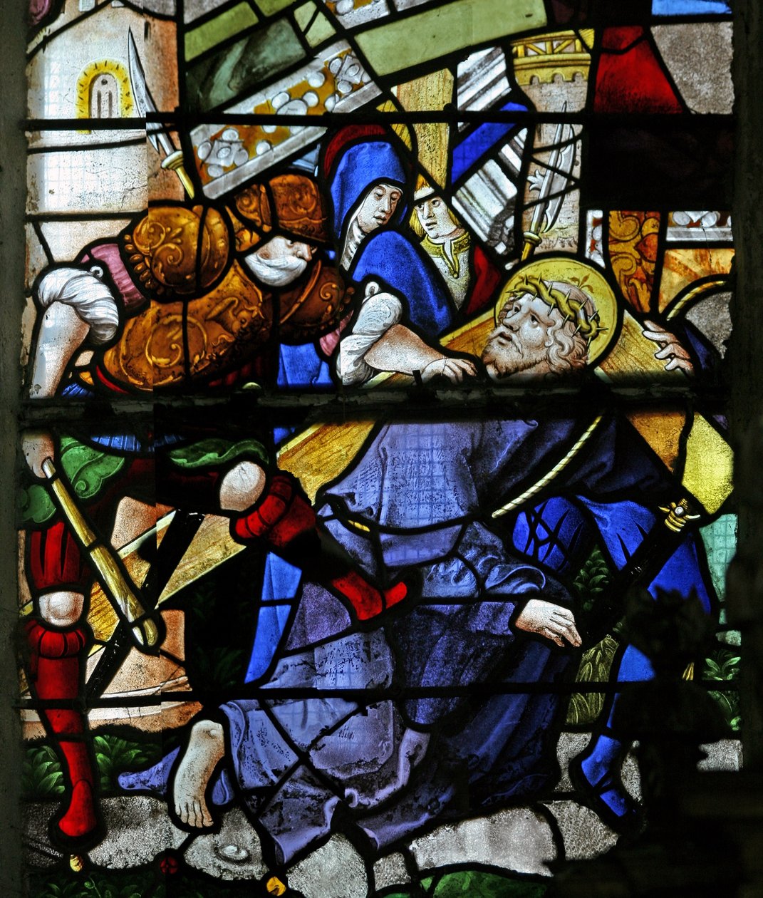 Vindu w0 som viser Via Crucis av French School