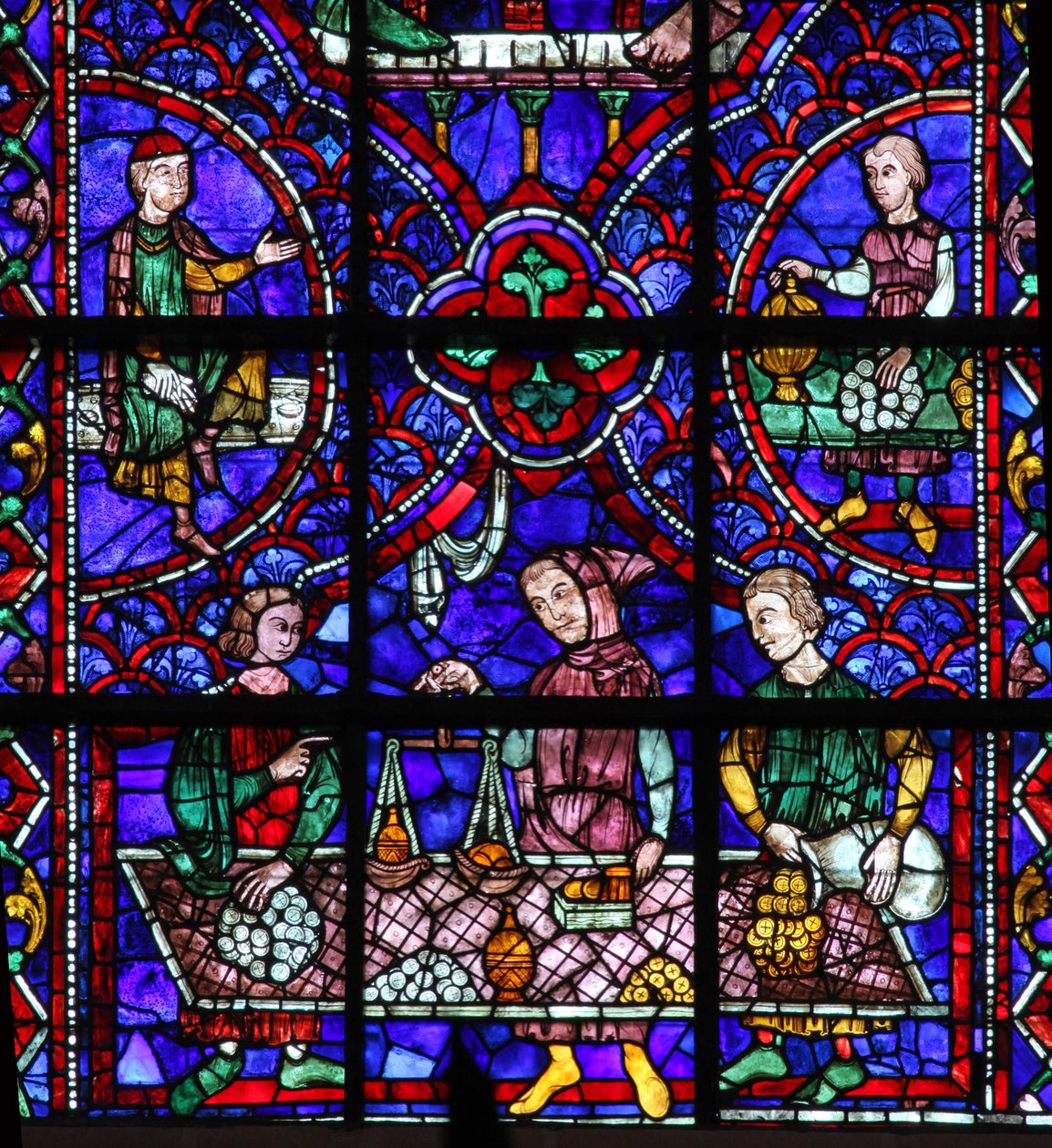 givere - pengevekslere (w106) av French School