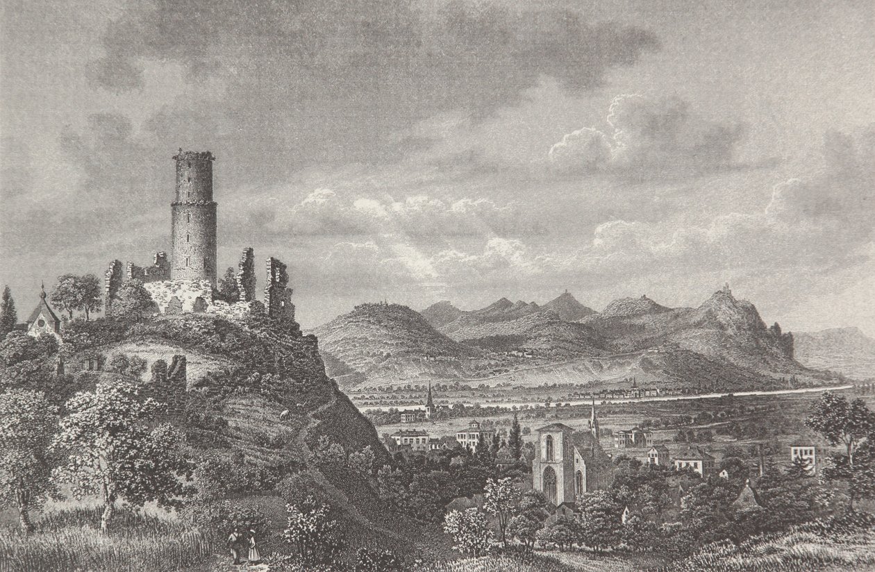 Godesberg av Pierre Joseph Redouté