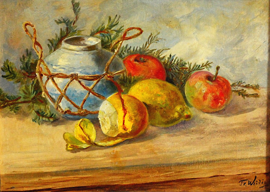 Stilleben av Friedrich Weidig