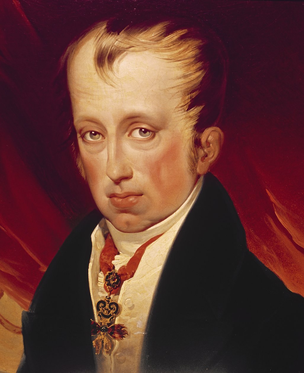 Portrett av Ferdinand I, keiser av Østerrike (1835-48), 1800-tallet av Friedrich von Amerling