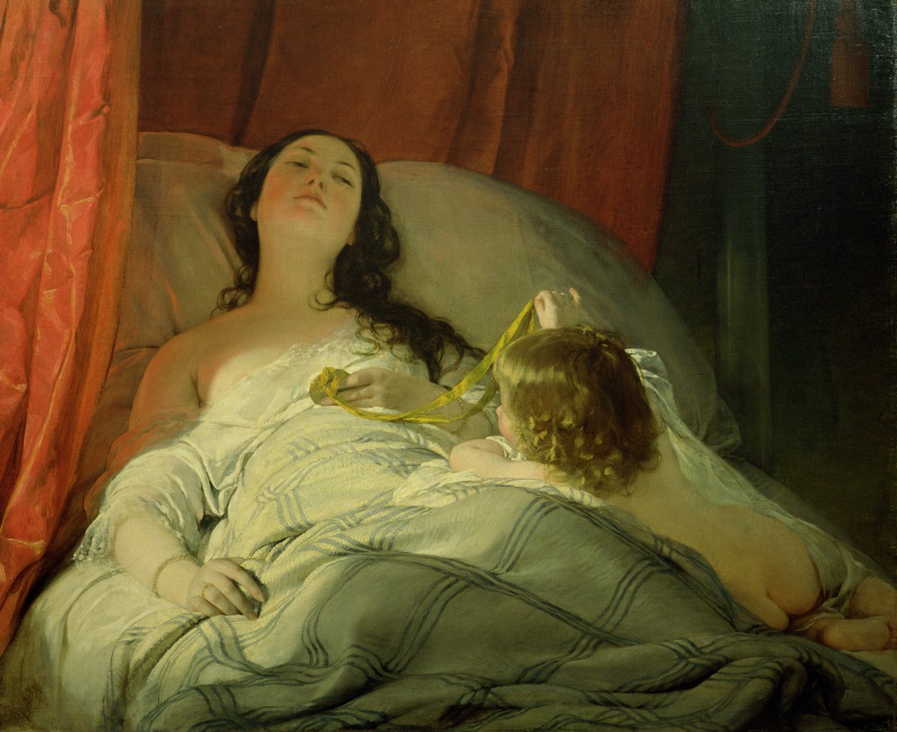 Den døsige av Friedrich von Amerling