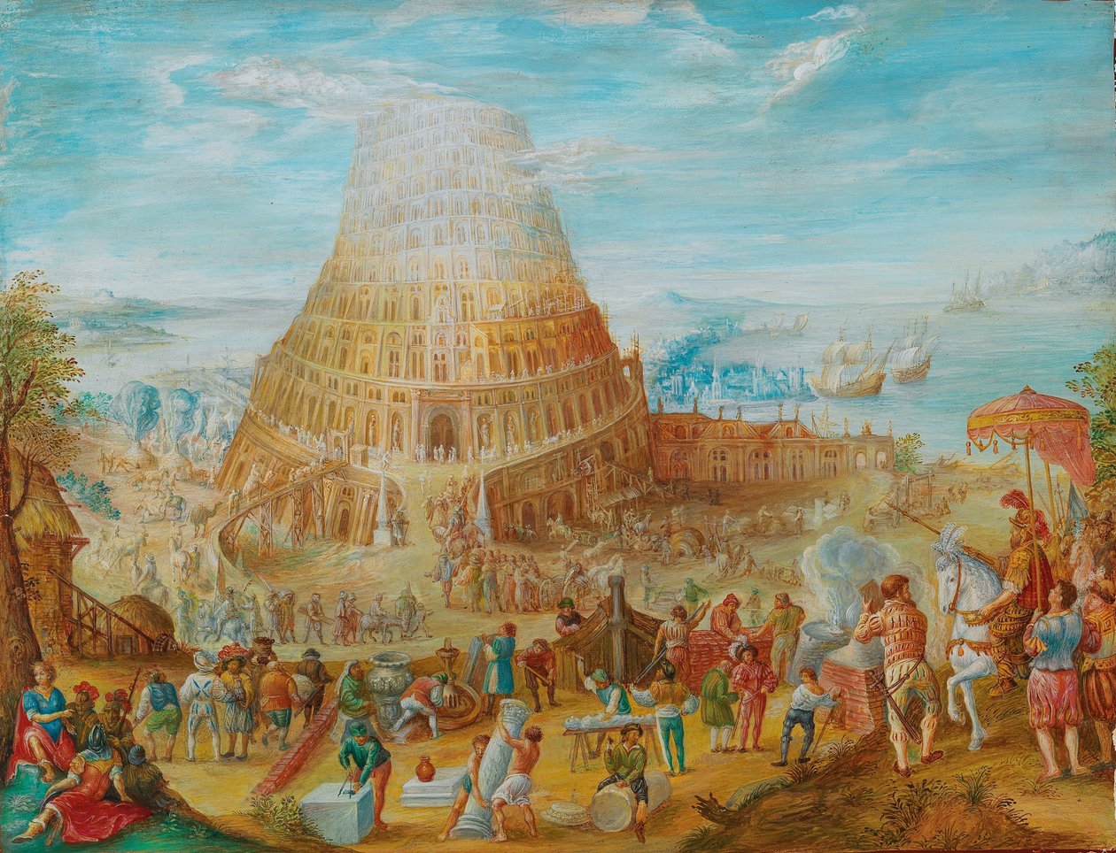 Babelstårnet. av Friedrich Brentel