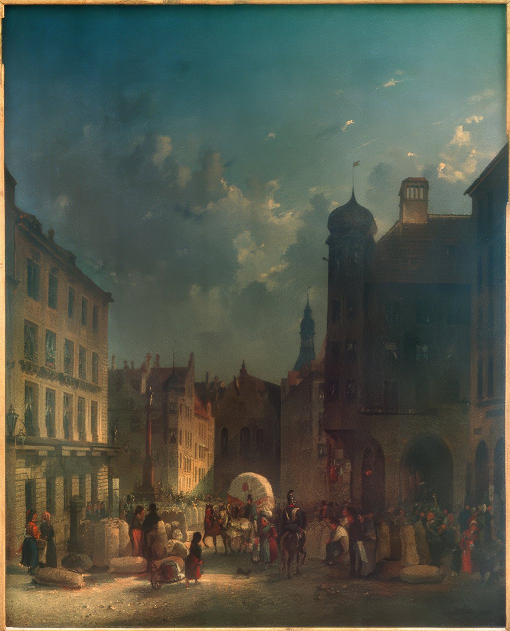 På rådhuset i München av Friedrich Eibner