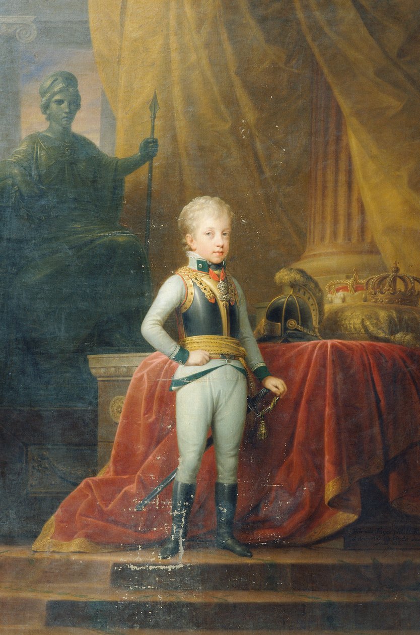 Erkehertug Ferdinand som barn av Friedrich Heinrich Fuger