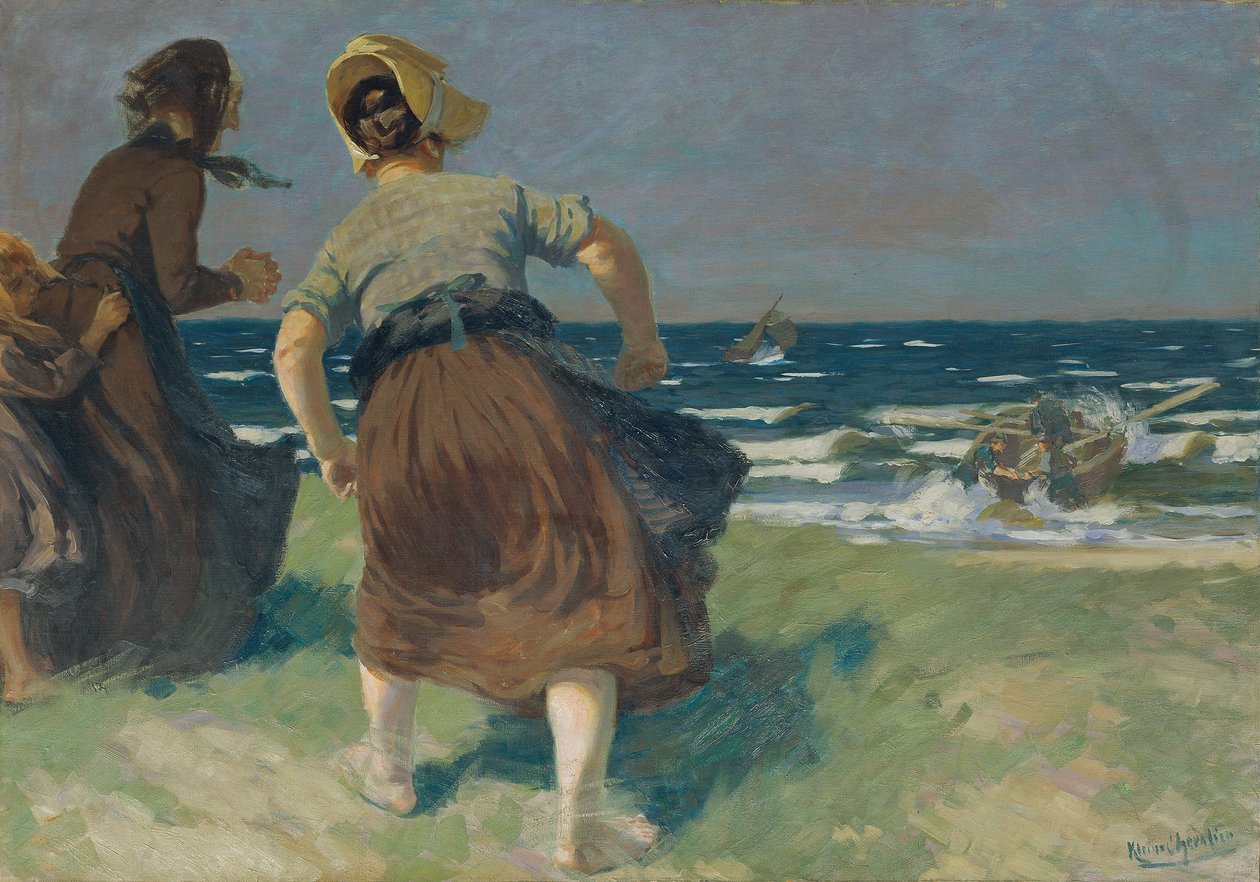 Sturm av Friedrich Klein Chevalier