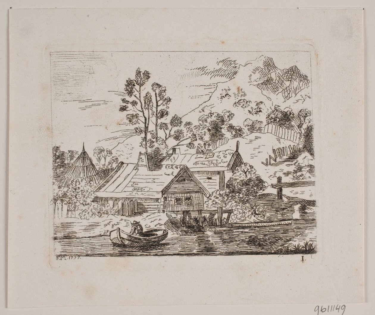 Fjellområde av Friedrich Münter