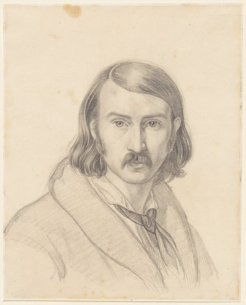 Selvportrett, 1838. av Friedrich Preller