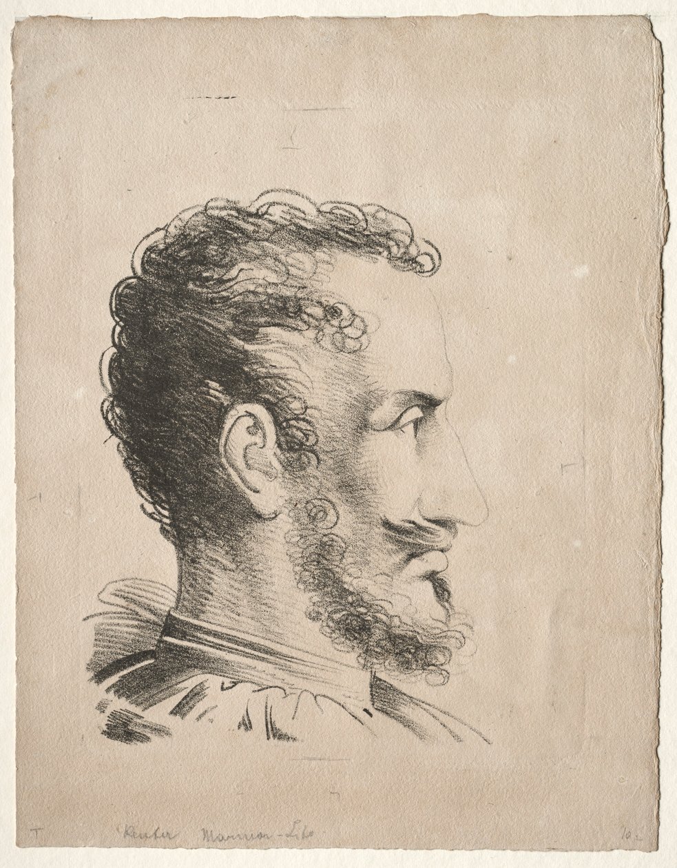 Profilhode. av Friedrich Wilhelm Reuter