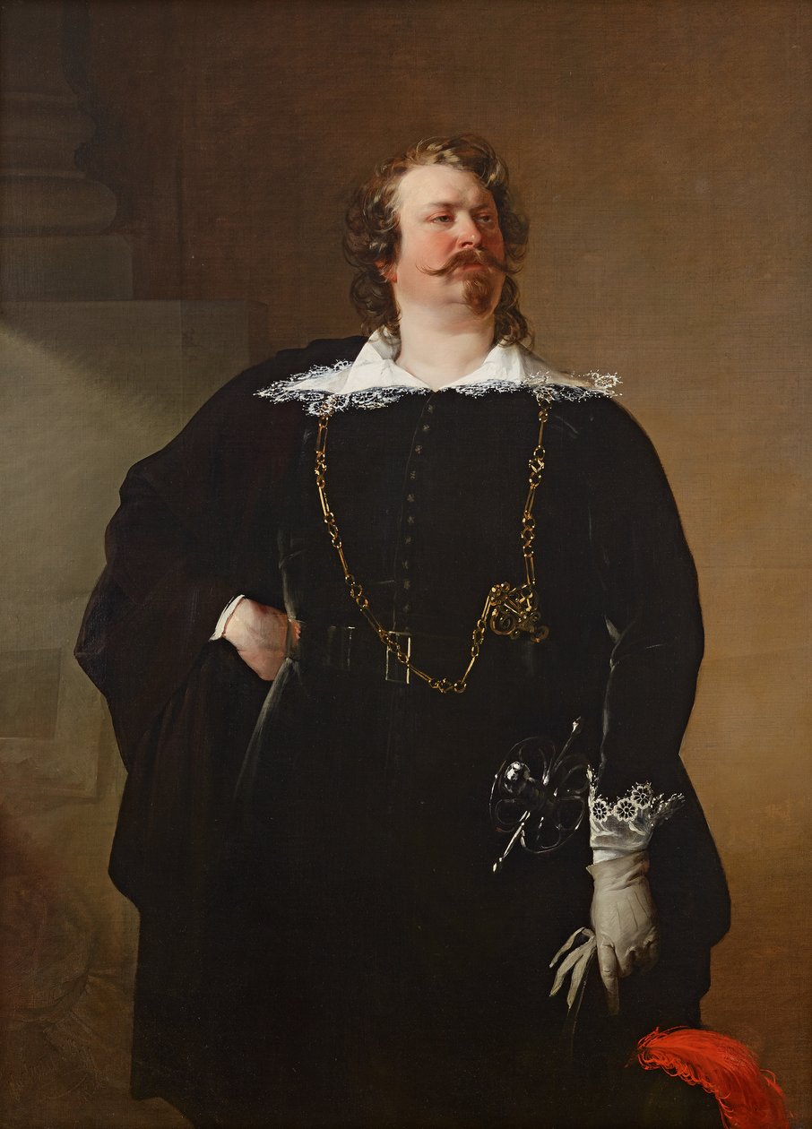 Den flamske ordføreren (Baron Pfuel?) av Friedrich von Amerling