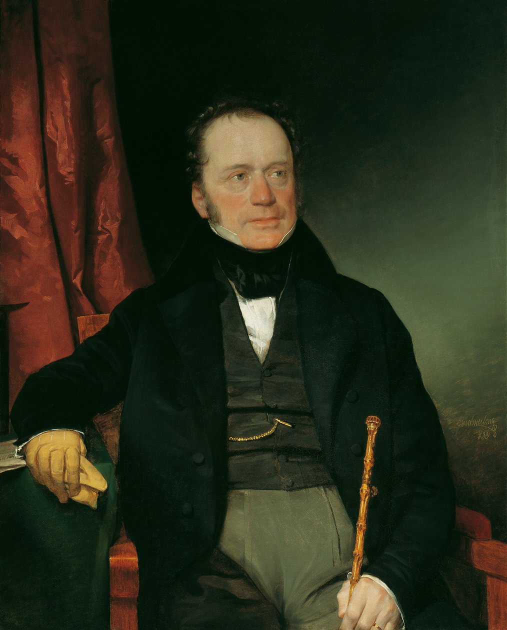 Grav Breda (?) av Friedrich von Amerling