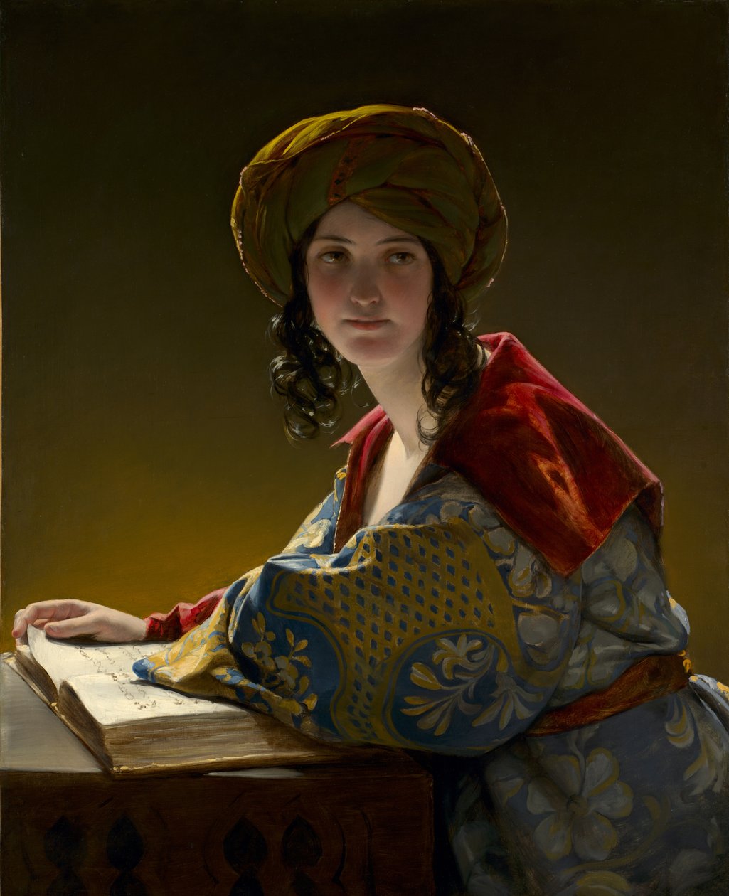 Den unge østlige kvinnen, 1838 av Friedrich von Amerling