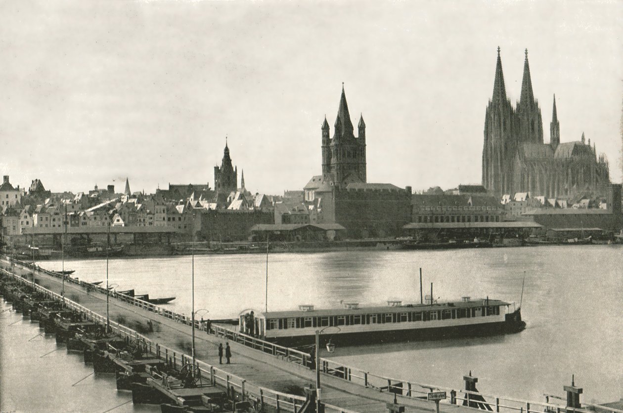 Köln, Tyskland, 1895. av Frith and Co