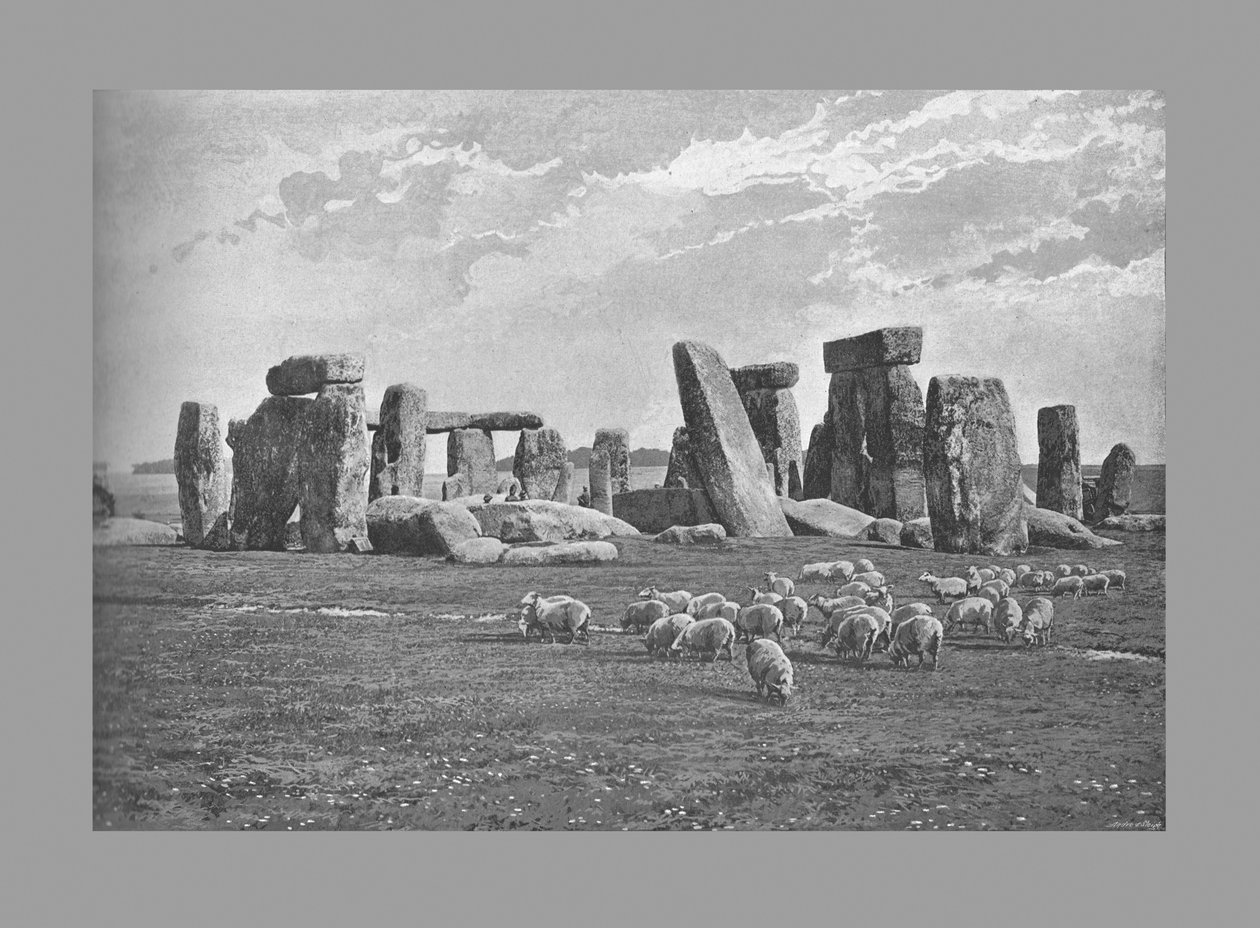 Stonehenge, ca 1900 av Frith and Co