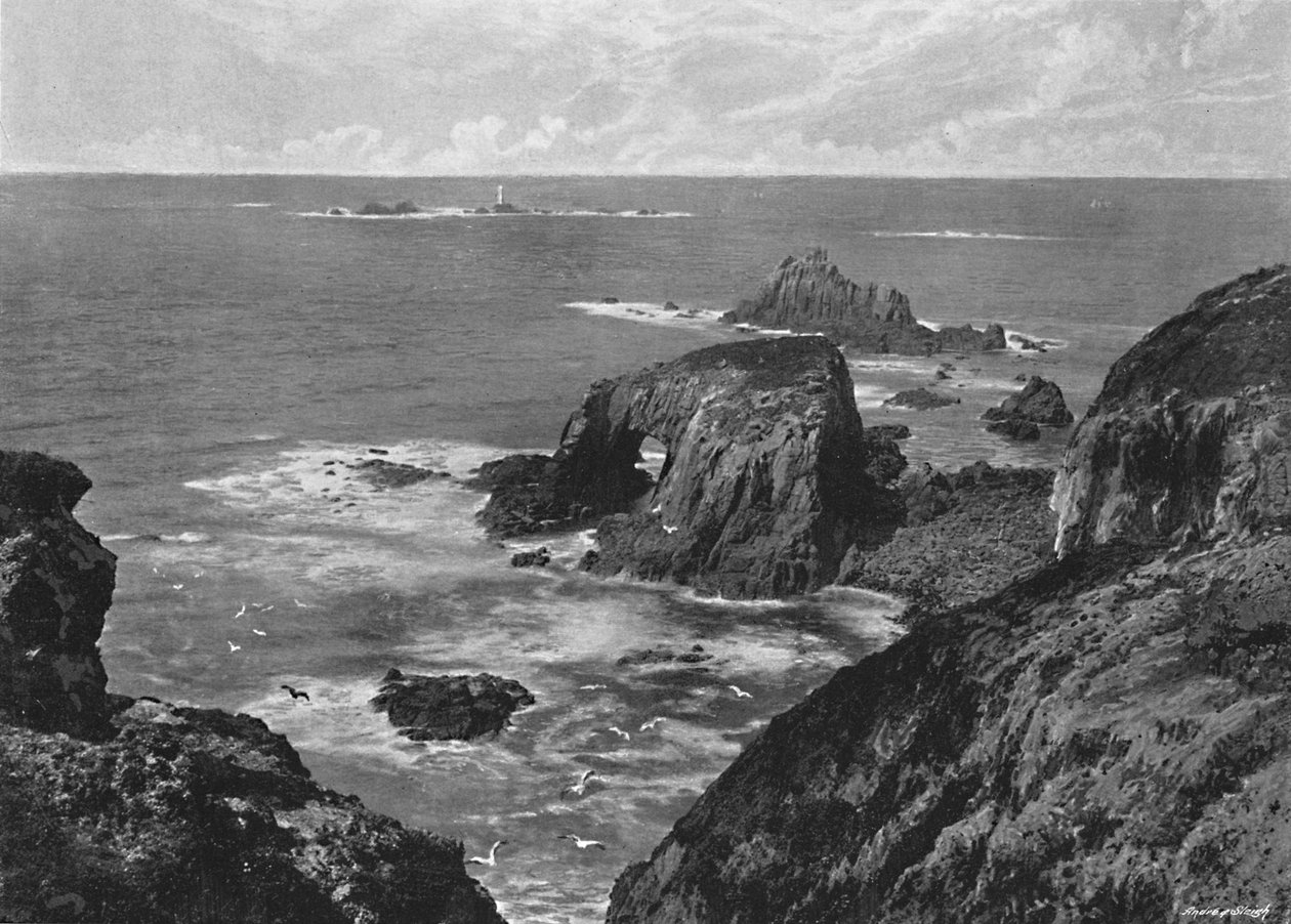 The Lands End, c1896 av Frith and Co