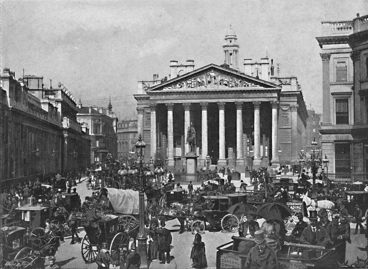 The Royal Exchange, c1896 av Frith and Co