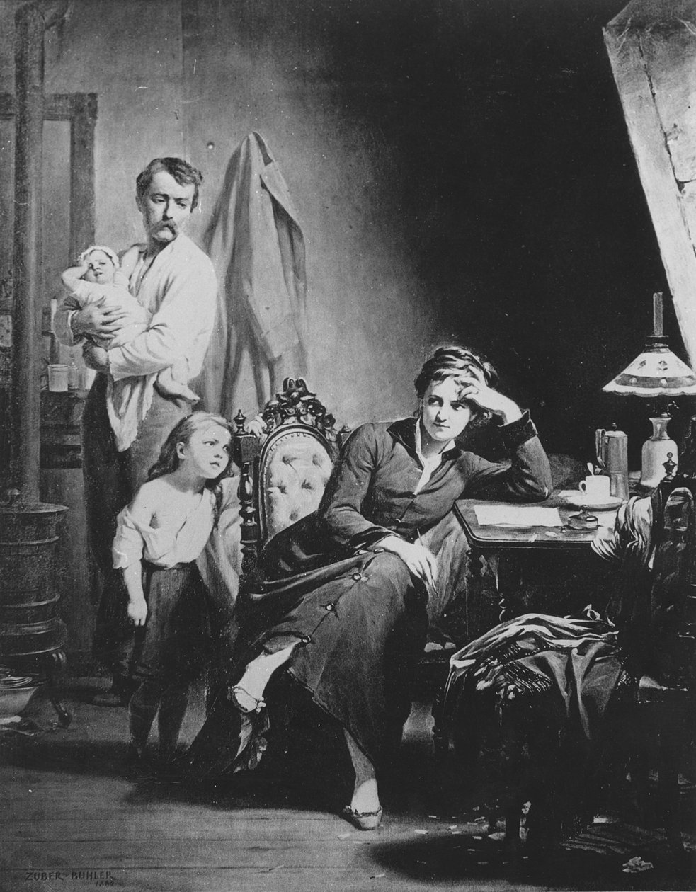Frigjøring av kvinner, 1880 av Fritz Zuber Buhler
