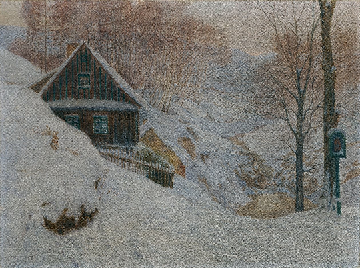 Seebachtal nær Franzensbad av Fritz Pontini