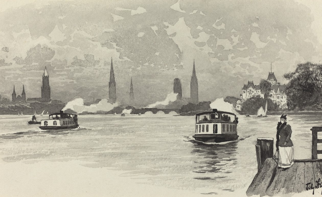 Ytre Alster av Fritz Stoltenberg